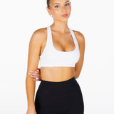 'CoreActive' Amara Crop - White