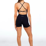 Lycra Seamless Crop - Black