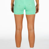 ‘Impact’ Scrunch Seamless Shorts - Spring Green