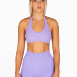 Signature Halter Crop - Lavender