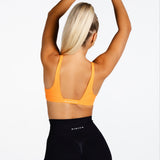 ‘Harper’ Crop - Neon Orange