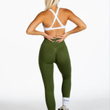 Signature Scrunch Leggings - Khaki