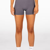 Signature Scrunch Shorts - Charcoal