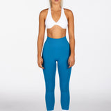 Signature Scrunch Leggings - Sapphire Blue