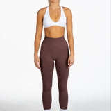 Signature Scrunch Leggings - Chocolate