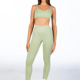 Lycra Seamless Leggings - Deep Sage