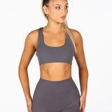 'CoreActive' Amara Crop - Charcoal