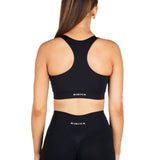 Dynamic 'Support' Crop - Black