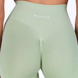 Lycra Seamless Leggings - Deep Sage