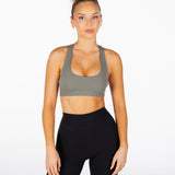 'CoreActive' Amara Crop - Forest Green