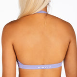 'Layla' Halter Crop - Light Lavender