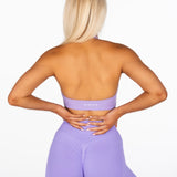 Signature Halter Crop - Lavender