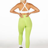 Signature Scrunch Leggings - Lime