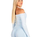 Off The Shoulder Top - Ice Baby
