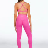 Lycra Seamless Leggings - Barbie