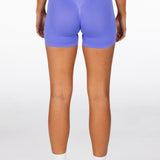 Mini Signature Scrunch Shorts - Indigo