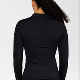 Black 'Quarter Zip'