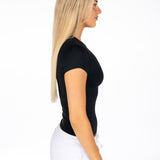 Kikiva Basic Tee -  Black