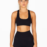 'CoreActive' Amara Crop - Black