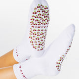 Kikiva 'Cherry' Pilates Grip Socks