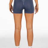 Mini Signature Scrunch Shorts - Navy