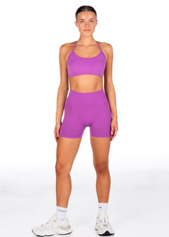 Lycra Seamless Short 4.5" - Lilac