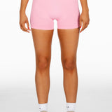 Mini Signature Scrunch Shorts - Bubblegum Pink