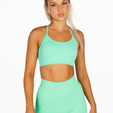 ‘Impact’ Scrunch Seamless Shorts - Spring Green