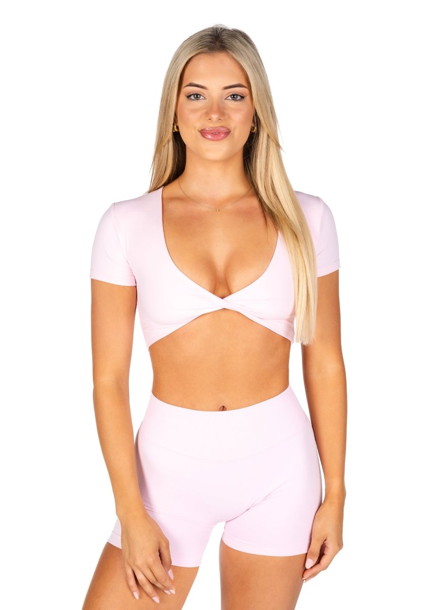 'Bella' Twist Tee - Baby Doll - Kikiva Collection