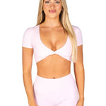 'Bella' Twist Tee - Baby Doll - Kikiva Collection