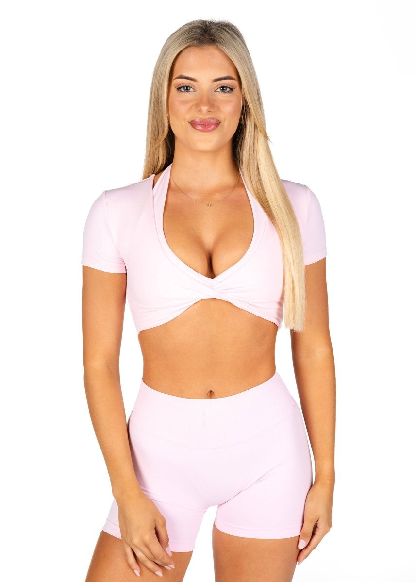 'Bella' Twist Tee - Baby Doll - Kikiva Collection