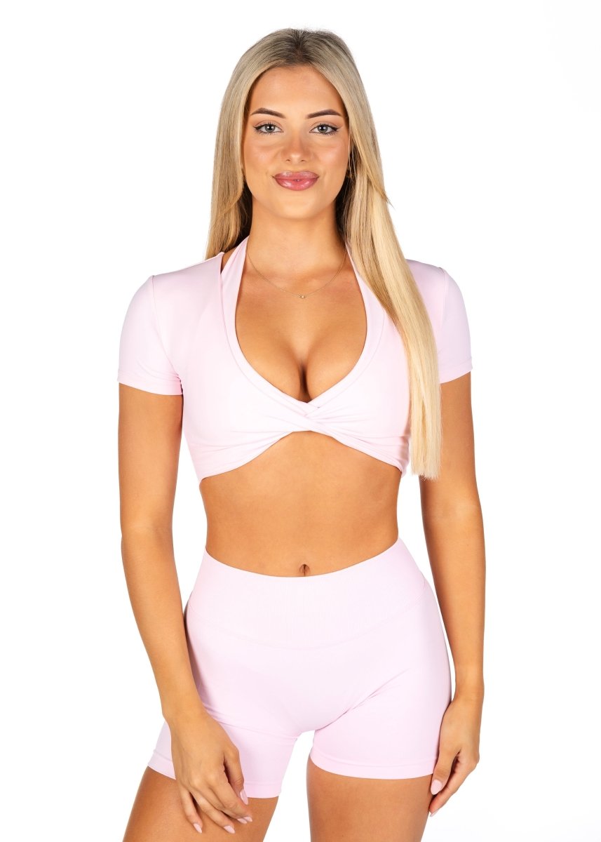 'Bella' Twist Tee - Baby Doll - Kikiva Collection