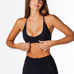 Capsule Crop - Black - Kikiva Collection