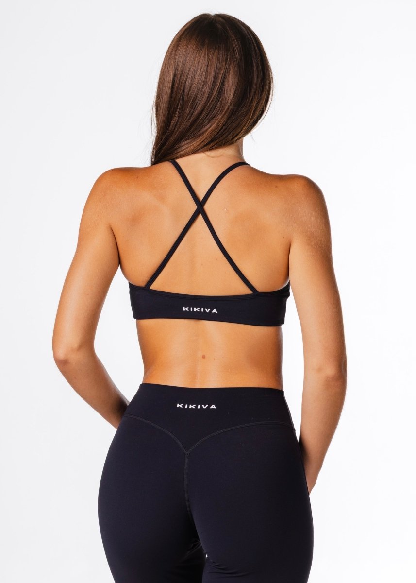 Capsule Crop - Black - Kikiva Collection