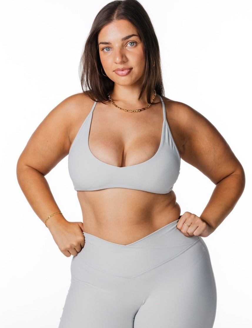 Capsule Crop - Light Grey - Kikiva Collection