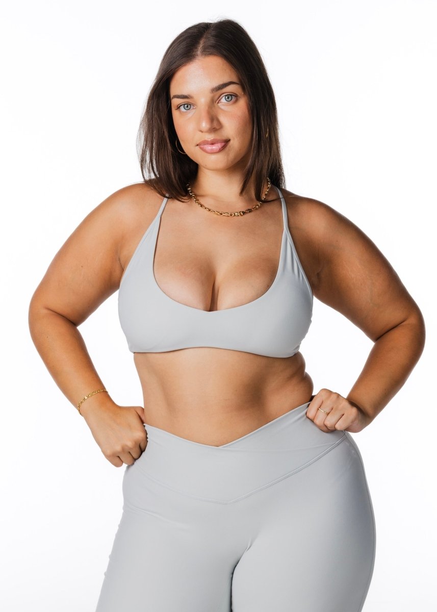 Capsule Crop - Light Grey - Kikiva Collection