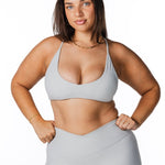 Capsule Crop - Light Grey - Kikiva Collection