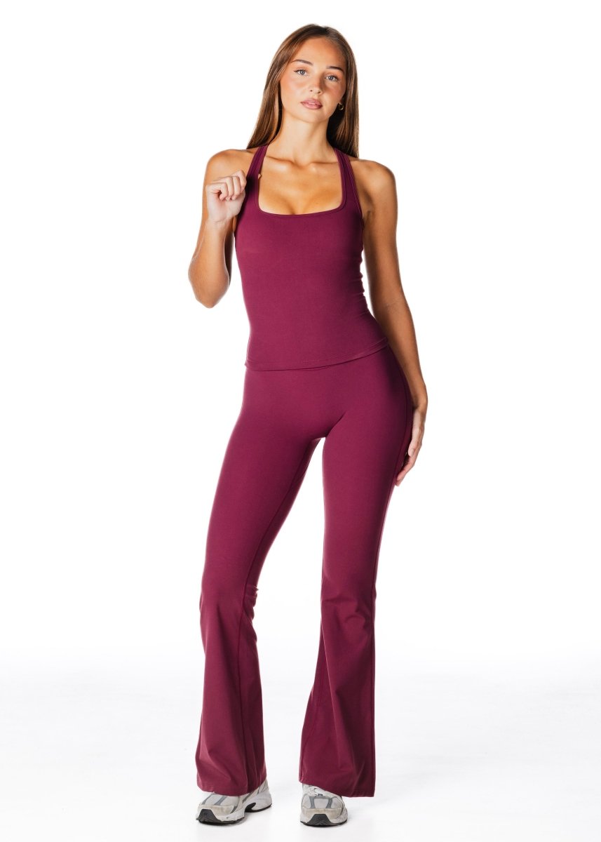 Capsule Flares - Burgundy - Kikiva Collection