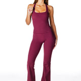Capsule Flares - Burgundy - Kikiva Collection