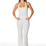 Capsule Flares - Cream - Kikiva Collection