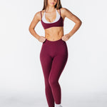 Capsule Leggings - Burgundy - Kikiva Collection