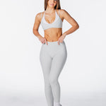 Capsule Leggings - Light Grey - Kikiva Collection