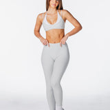Capsule Leggings - Light Grey - Kikiva Collection