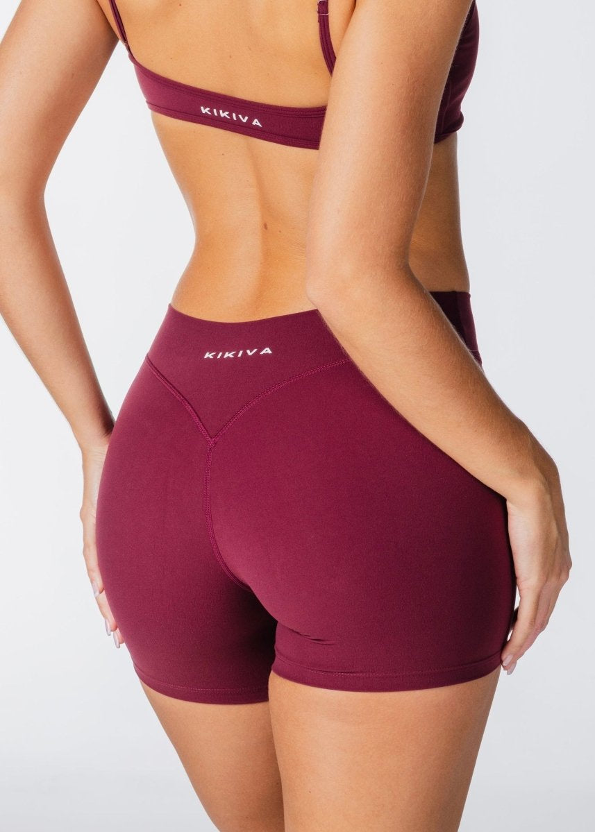 Capsule Short - Burgundy - Kikiva Collection