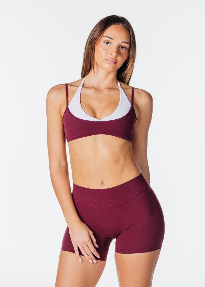 Capsule Short - Burgundy - Kikiva Collection