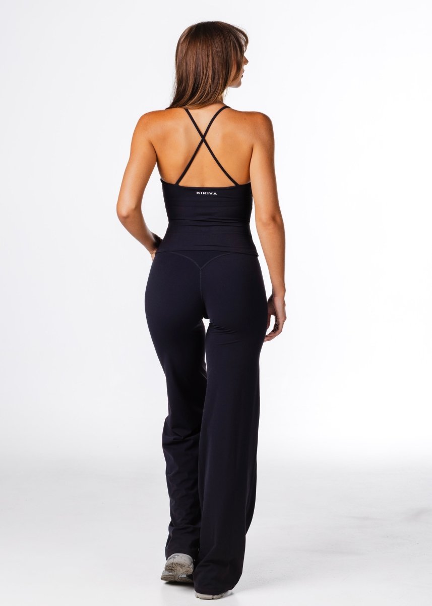 Capsule Singlet - Black - Kikiva Collection