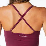 Capsule Singlet - Burgundy - Kikiva Collection