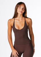 Capsule Singlet - Dark Choc - Kikiva Collection