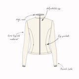 Core Capsule 'Mom' Jacket - Black - Kikiva Collection