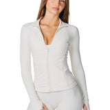 Core Capsule 'Mom' Jacket - Cream - Kikiva Collection